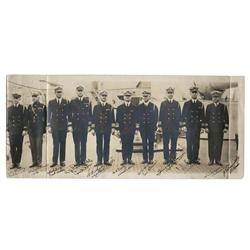 Naval Officer Signed Photograph