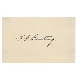 Frederick G. Banting