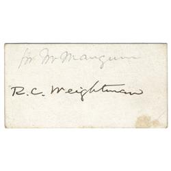 The Mayor of Washington, D.C.’s Calling Card