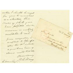 William L. Marcy ALS With Free Frank 