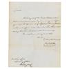 Image 1 : John Jacob Astor Writes Secretary Of War Cass To Request A Position For Noted Fur Trader Jean Joseph