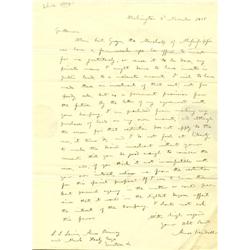 Postmaster General Amos Kendall Als And Free Frank Regarding The Mails