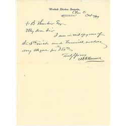 Senator Marcus Hanna ALS