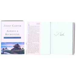 Signed Copy Of Always A Reckoning And Other Poems By Jimmy Carter