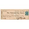 Image 1 : A Cyrus Field Signed Check