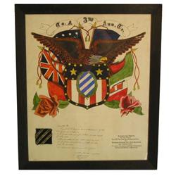 Great World War One Display Piece