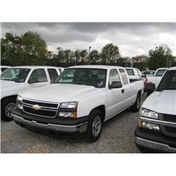 2007 CHEVROLET 1500 SILVERADO EXTENDED CAB PICKUP,
