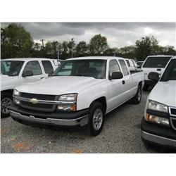2007 CHEVROLET 1500  SILVERADO EXTENDED CAB PICKUP,