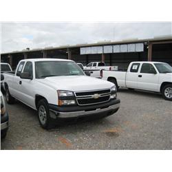 2006 CHEVROLET SILVERADO EXTENDED CAB PICKUP,