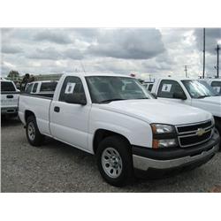 2006 CHEVROLET 1500 SILVERADO PICKUP,