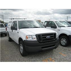 2008 FORD F150 EXTENDED CAB 4X4 PICKUP,
