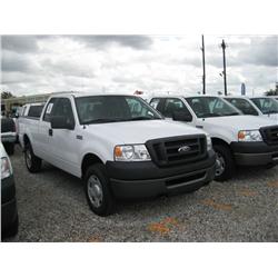 2008 FORD F150 EXTENDED CAB 4X4 PICKUP,