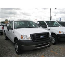 2008 FORD F150 EXTENDED CAB 4X4 PICKUP,