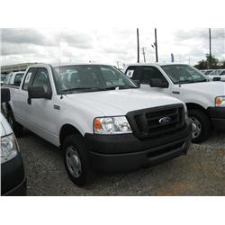2008 FORD F150 EXTENDED CAB 4X4 PICKUP,