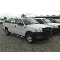 2008 FORD F150 EXTENDED CAB 4X4 PICKUP,