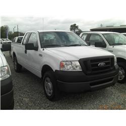 2007 FORD F150 EXTENDED CAB 4X4 PICKUP,