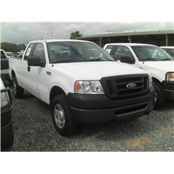 2007 FORD F150 EXTENDED CAB 4X4 PICKUP,