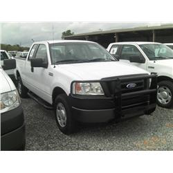 2006 FORD F150 4X4 EXTENDED CAB PICKUP,