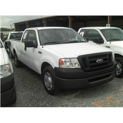 2008 FORD F150  EXTENDED CAB PICKUP,