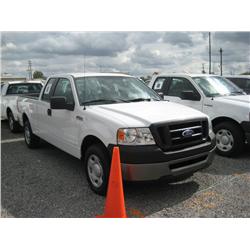 2008 FORD F150  EXTENDED CAB PICKUP,