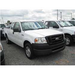 2008 FORD F150 EXTENDED CAB PICKUP,