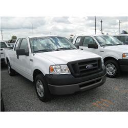 2008 FORD F150 EXTENDED CAB PICKUP,