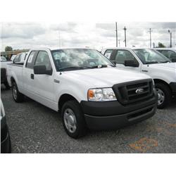2008 FORD F150 EXTENDED CAB PICKUP,