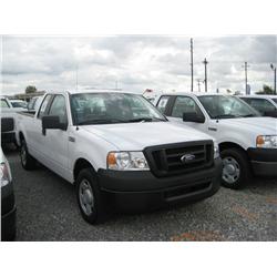 2007 FORD F150 EXTENDED CAB PICKUP,