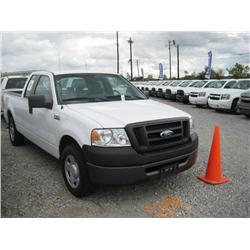 2007 FORD F150 EXTENDED CAB PICKUP,