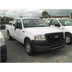 2007 FORD F150 EXTENDED CAB PICKUP,