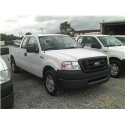 2007 FORD F150 EXTENDED CAB PICKUP,