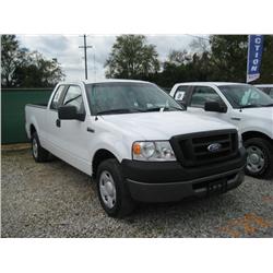 2007 FORD F150 EXTENDED CAB PICKUP,