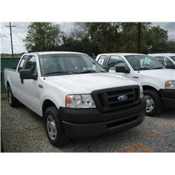 2007 FORD F150 EXTENDED CAB PICKUP,