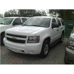 2008 CHEVROLET TAHOE 4X4 SUV,