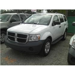 2007 DODGE DURANGO 4X4 SUV,