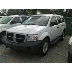 2007 DODGE DURANGO 4X4 SUV,