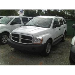 2006 DODGE DURANGO SXT 4X4 SUV,