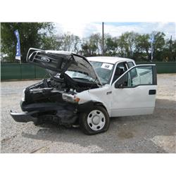 2007 FORD F150 EXTENDED CAB PICKUP,