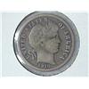 Image 1 : 1910-D Barber Dime