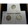 1924, 27 And 29 Mercury Dimes