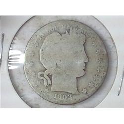 1903-O Barber Half Dollar