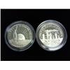 Image 1 : 2-1986-S Statue Of Liberty Halves (Proof)