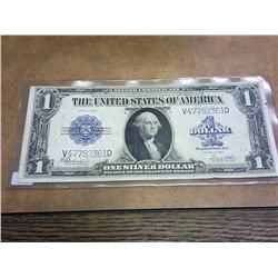 1923 US Large Size One Dollar Silver Certificate