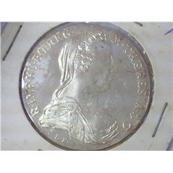 1780 Austria Maria Theresia Thaler (Proof) Silver
