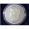 Image 1 : 1890-CC Morgan Silver Dollar (XF) In Case