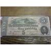 Image 1 : 1864 Confederate $5 Bill
