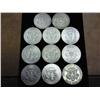 Image 2 : 11 Assorted 1965-69 JFK Halves (40% Silver)