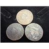 Image 1 : 3 Cull US Large Cents