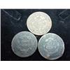 Image 2 : 3 Cull US Large Cents