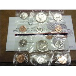1989 US MInt UNC Set P/D